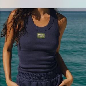 ISO Daily Drills Women's Navy Tank Top